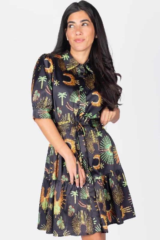  ELISA DRESS 36" (BLACK)