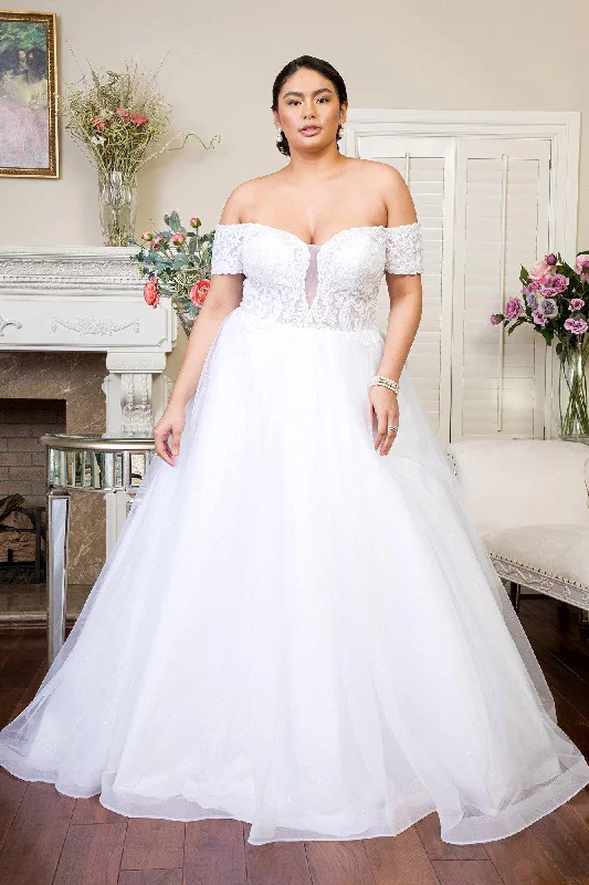 Maternity dress with pockets for convenience Long Off Shoulder Glitter Mesh Wedding Gown Maternity dress with pockets for convenience Long Off Shoulder Glitter Mesh Wedding Gown