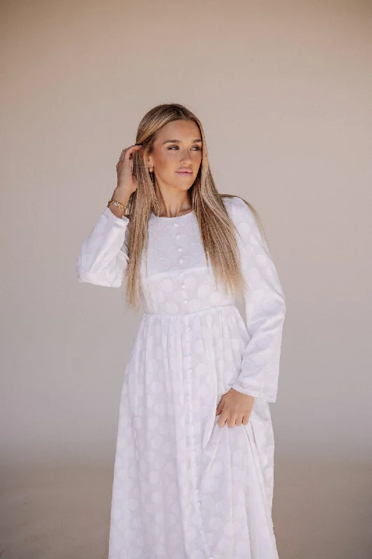 Everyday Dress with High - low Hem for a Trendy Edge​ Amelia Temple Dress