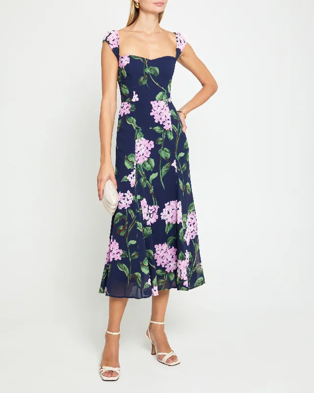 Midi dresses with off - the - shoulder necklines for a flirty look Mariam Dress