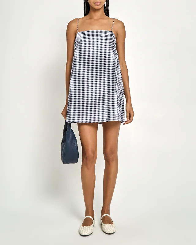 Mini dresses with ribbed textures for a unique appearance Rosalie Linen Dress