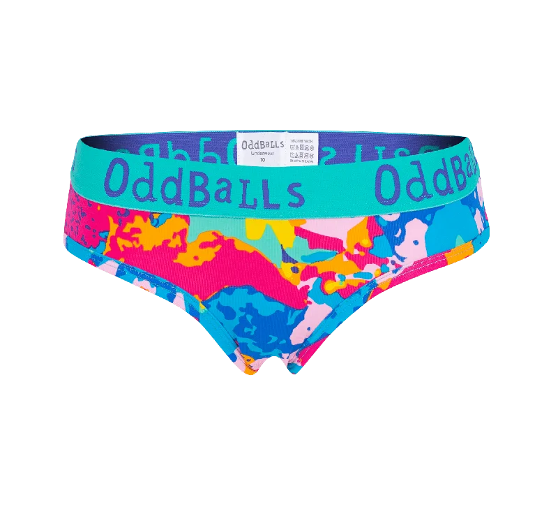 Women's spandex - blend briefs for stretchArty Farty - Ladies Briefs
