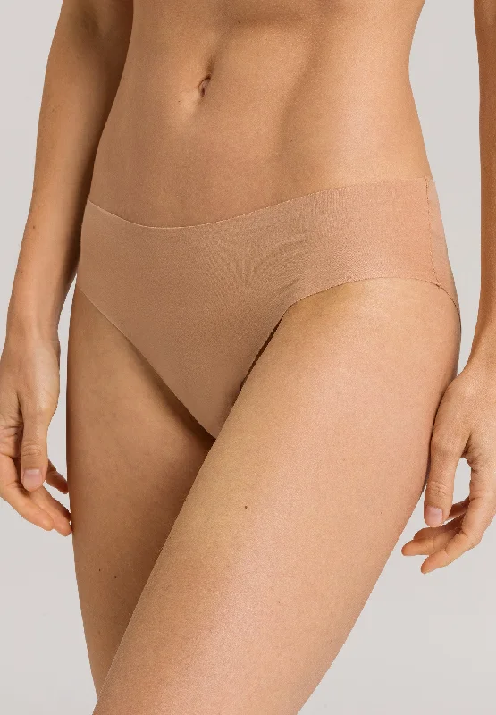 Women's leopard - print briefs for a wild lookInvisible Cotton Midi Briefs