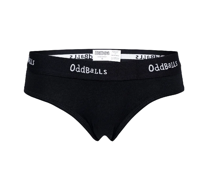 Women's sleep - wear briefs for bedtime comfortClassic Black - Ladies Briefs