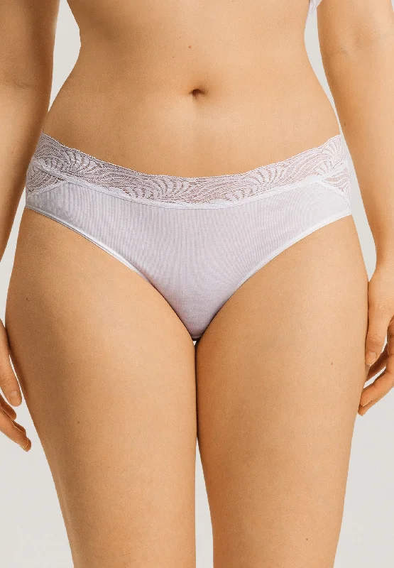 Women's mesh - paneled briefs for a sexy lookCotton Delight-Midi Briefs