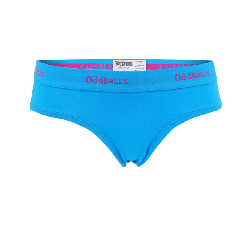 Women's lingerie - set briefs for a matching ensembleCyan & Magenta - Ladies Briefs