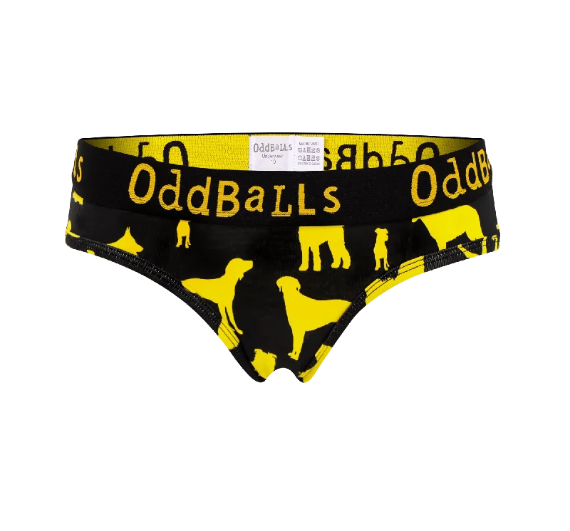 Women's polka - dot briefs for a retro vibeDogs Trust - Ladies Briefs