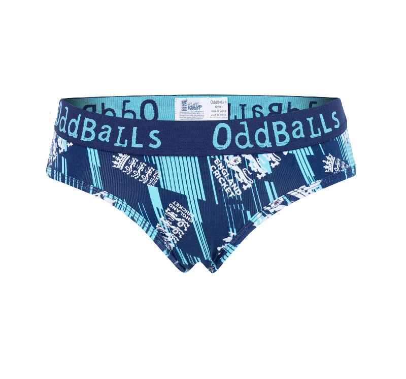 Women's organic cotton briefs for eco - friendlinessEngland Cricket ODI - 2022/23 - Ladies Briefs Women's organic cotton briefs for eco - friendlinessEngland Cricket ODI - 2022/23 - Ladies Briefs