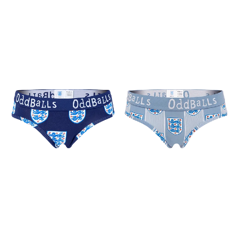 Women's office - appropriate briefs for daily workEngland FA Classic & Away Bundle - Ladies Briefs 2 Pack Bundle Women's office - appropriate briefs for daily workEngland FA Classic & Away Bundle - Ladies Briefs 2 Pack Bundle