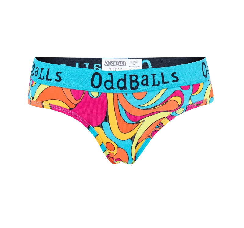 Women's adjustable - fit briefs with elastic sidesFruit Salad - Ladies Briefs