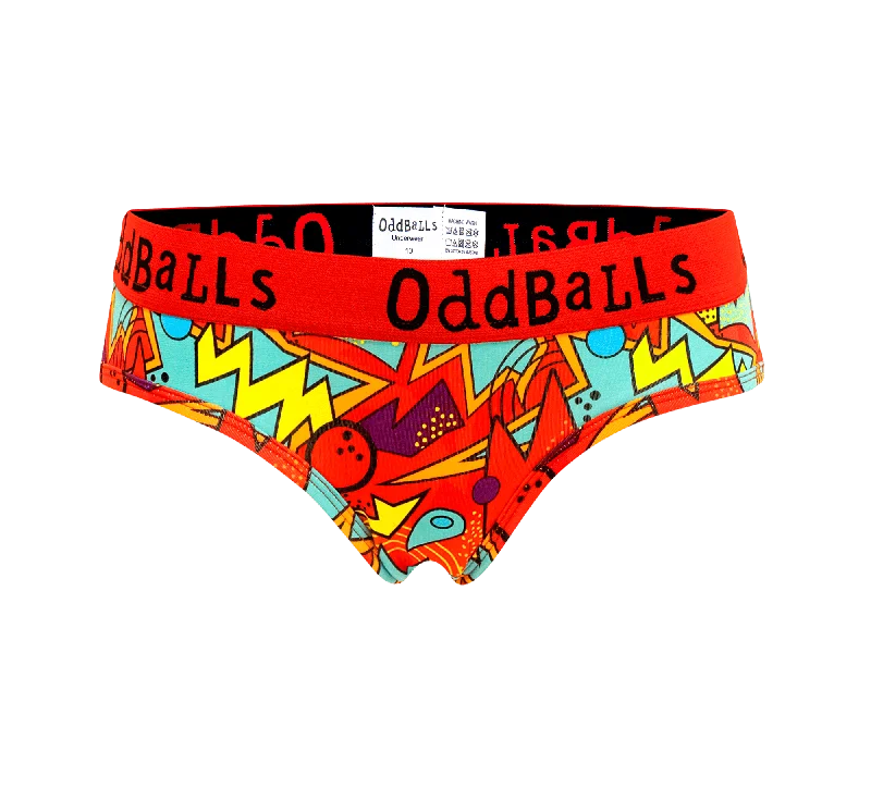 Women's beach - wear briefs for a seaside vacationHigh Voltage - Ladies Briefs