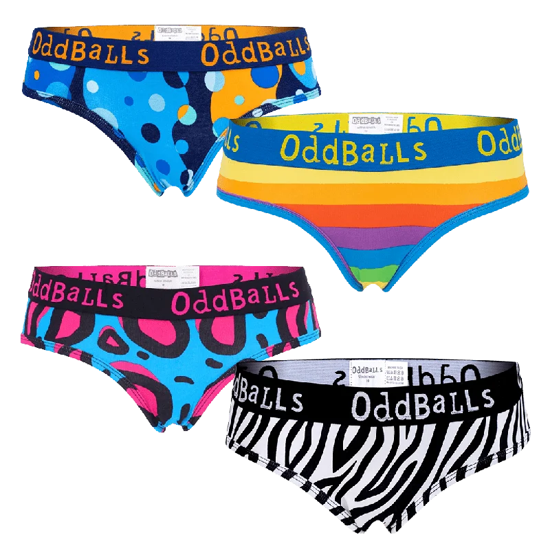 Women's plus - size briefs for a perfect fitMagical Bundle - Ladies Briefs 4 Pack Bundle Women's plus - size briefs for a perfect fitMagical Bundle - Ladies Briefs 4 Pack Bundle