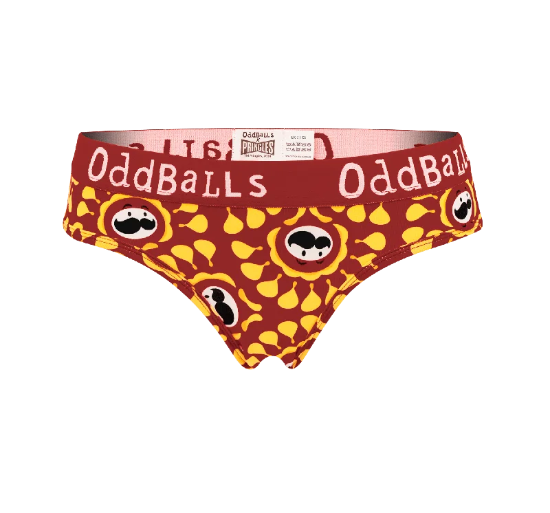 Women's cheeky briefs with a cut - out sidePringles BBQ - Ladies Briefs