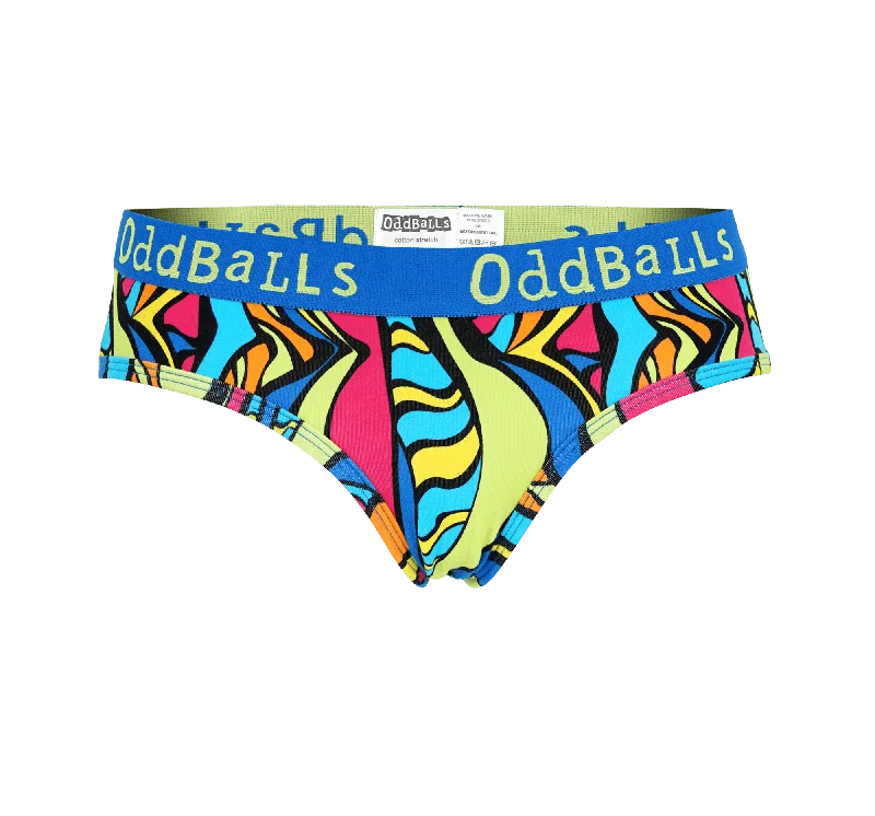 Women's satin - finished briefs for a smooth touchSafari - Ladies Briefs