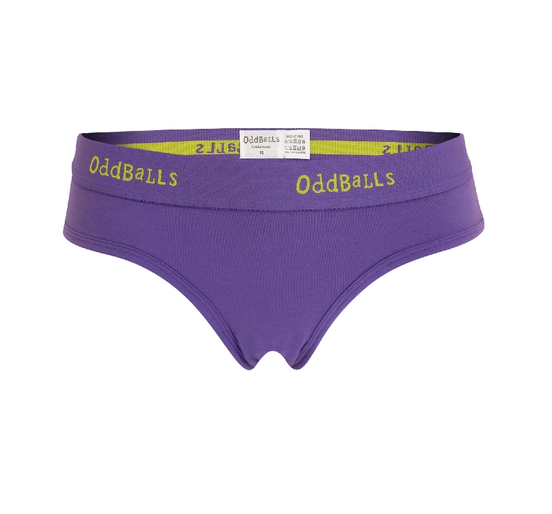 Women's boyshort briefs with a floral printSugar Plums - Ladies Briefs