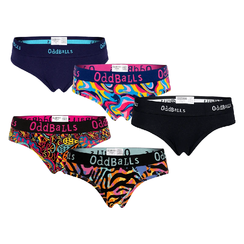 Women's quick - dry briefs for water activitiesWeekday Bundle - Ladies Briefs 5 Pack Bundle Women's quick - dry briefs for water activitiesWeekday Bundle - Ladies Briefs 5 Pack Bundle