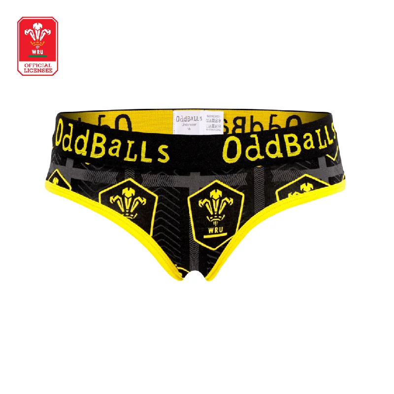 Women's organic cotton briefs for eco - friendlinessWelsh Rugby Union - Alternate - Ladies Briefs Women's organic cotton briefs for eco - friendlinessWelsh Rugby Union - Alternate - Ladies Briefs