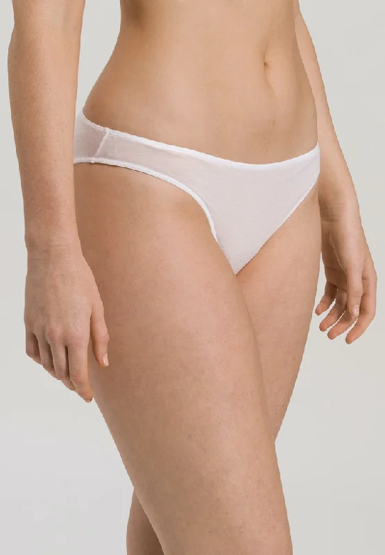 Women's hypoallergenic briefs for sensitive skinWhite Ultralight Mini Briefs