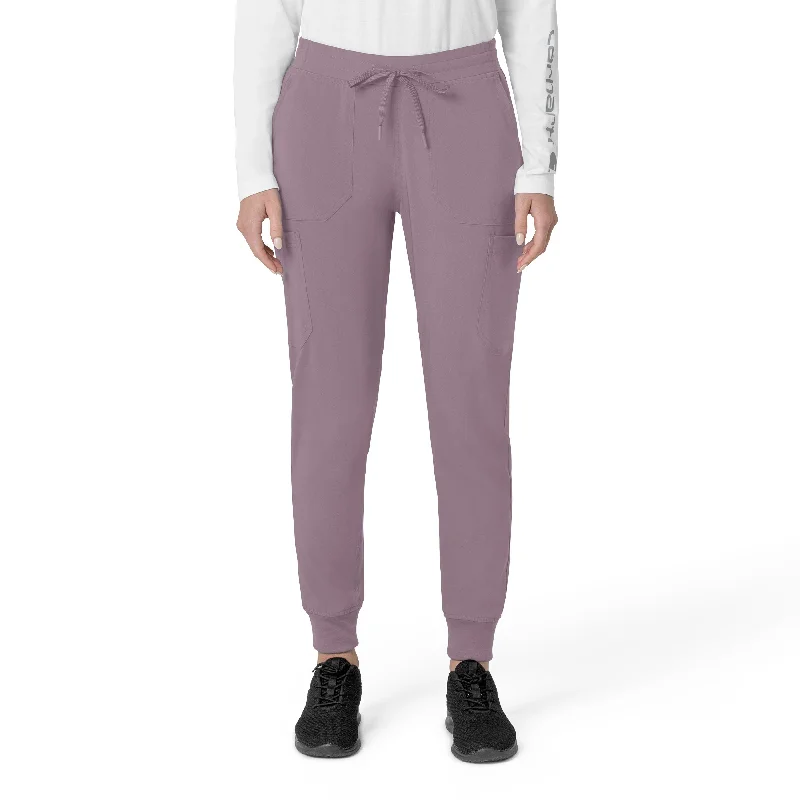 Straight - Leg Women's Vegan Leather Pants for a Chic LookCarhartt Force Cross-Flex Women's Cargo Jogger Scrub Pant - Lavender Mist
