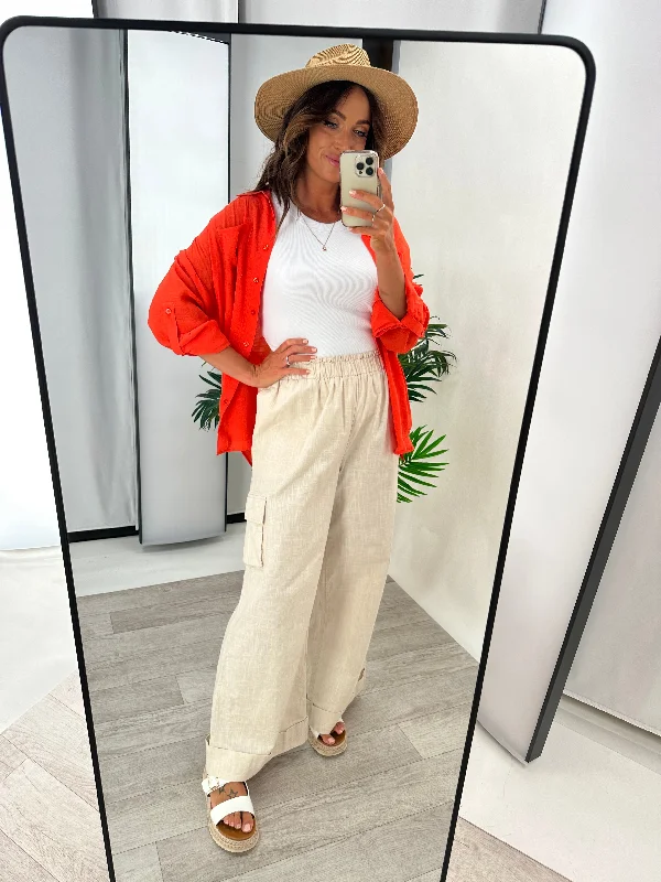 Women's Metallic Tight Trousers in Gold for a Glamorous Party EnsembleJoop & Gypsy Linen Trousers Natural Women's Metallic Tight Trousers in Gold for a Glamorous Party EnsembleJoop & Gypsy Linen Trousers Natural