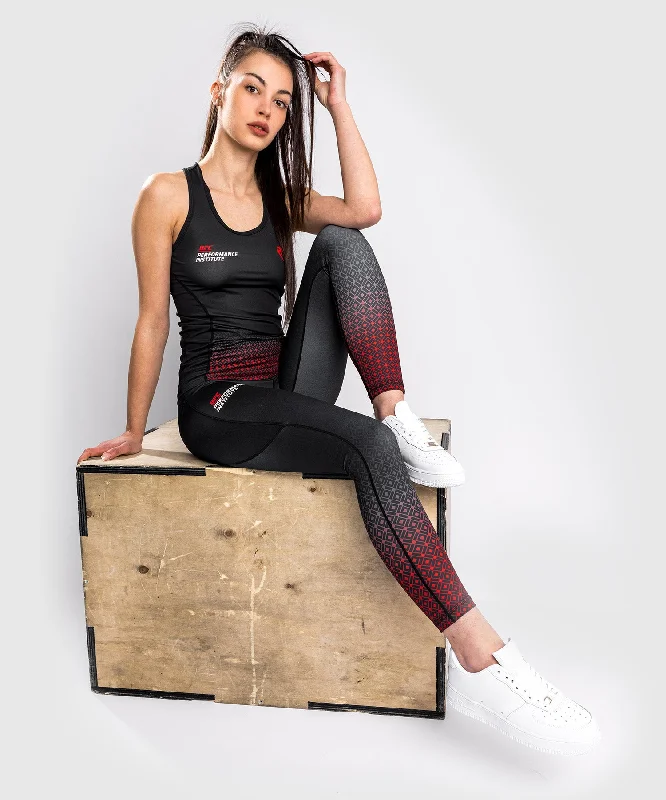 Women's Faux Leather Tight Trousers with Studded Details in Brown for an Edgy StyleLegging UFC Venum Performance Institute - Noir/Rouge Women's Faux Leather Tight Trousers with Studded Details in Brown for an Edgy StyleLegging UFC Venum Performance Institute - Noir/Rouge