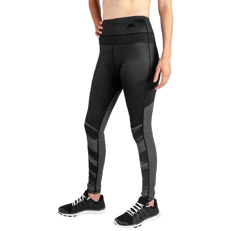 Women's Tight Trousers with Mesh Panels in Black for a Sexy and Modern AppearanceLeggings Femme Venum Rapid 2.0