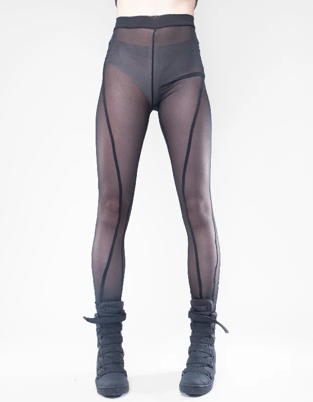 Plus Size Women's Embroidered Tight Trousers in White for a Feminine and Elegant StyleLEGGINGS NET LINE