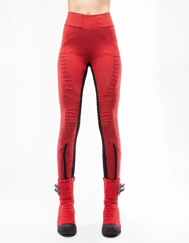 Women's Leather - Look Tight Trousers with Zipper Details in Dark Gray for an Urban StyleLEGGINGS RED LENS Women's Leather - Look Tight Trousers with Zipper Details in Dark Gray for an Urban StyleLEGGINGS RED LENS