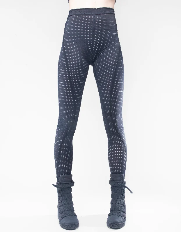 Plus Size Women's Stretch Cotton Tight Trousers in Navy for Comfortable Everyday WearLEGGINGS SPORT LINE