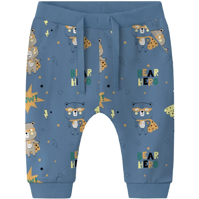 Palazzo Style Women's Printed Trousers in Bohemian PatternsName It Coronet Blue Vroels Pants Palazzo Style Women's Printed Trousers in Bohemian PatternsName It Coronet Blue Vroels Pants