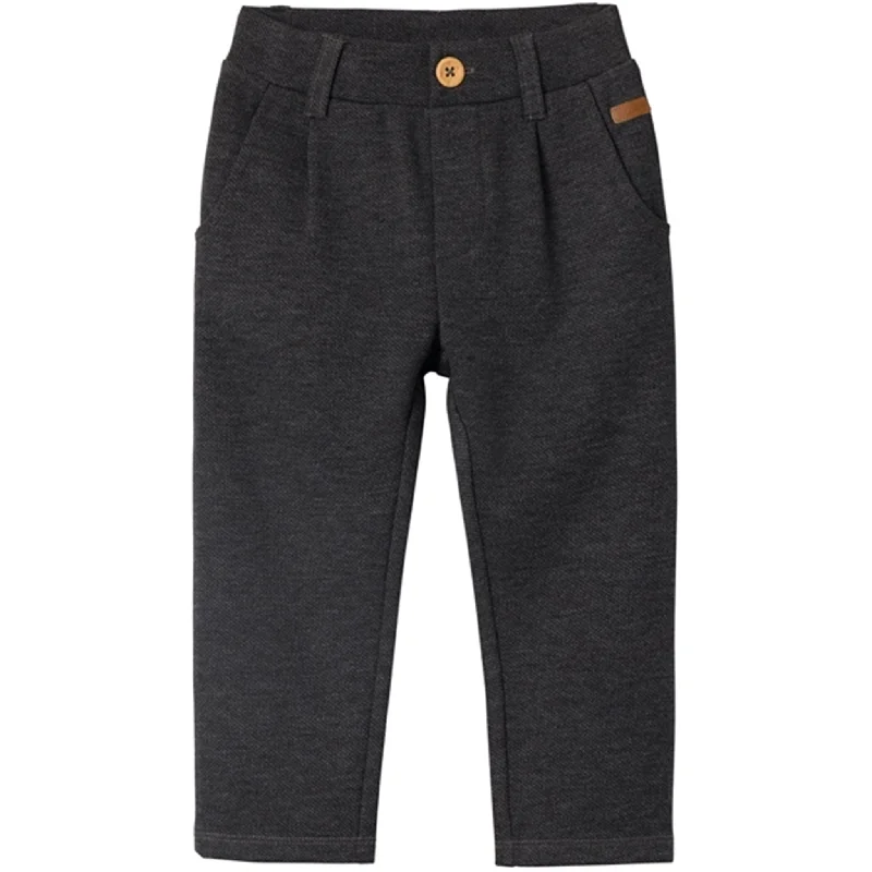 Wide - Leg Women's Chiffon Palazzo Pants for a Flowy AppealName it Dark Grey Melange Robino Sweatpants