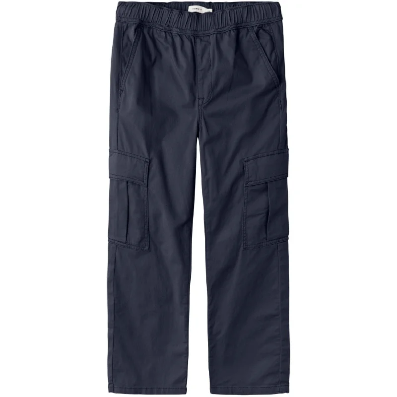 Tapered Leg Women's Wool Blend Trousers for WinterName It Dark Sapphire Ryan Straight Cargo Pants Tapered Leg Women's Wool Blend Trousers for WinterName It Dark Sapphire Ryan Straight Cargo Pants