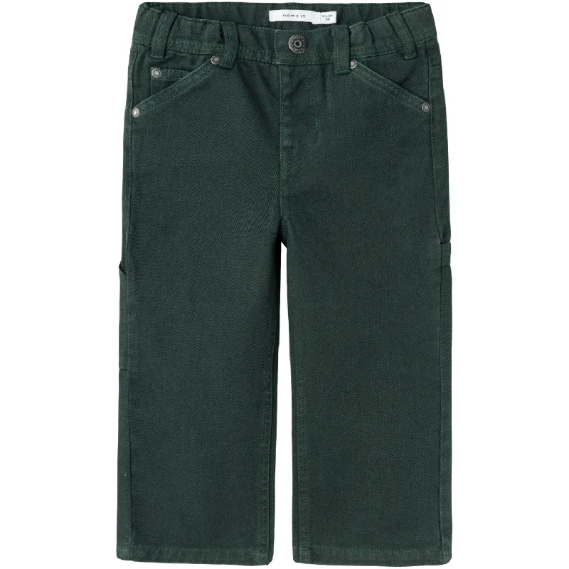 Bell - Bottom Style Women's Denim Pants with Embroidered DetailsName It Pine Grove Ryan Straight Twill Pants Bell - Bottom Style Women's Denim Pants with Embroidered DetailsName It Pine Grove Ryan Straight Twill Pants