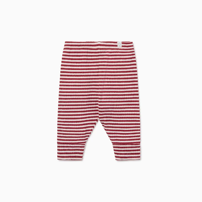 Ruby Stripe Ribbed Leggings