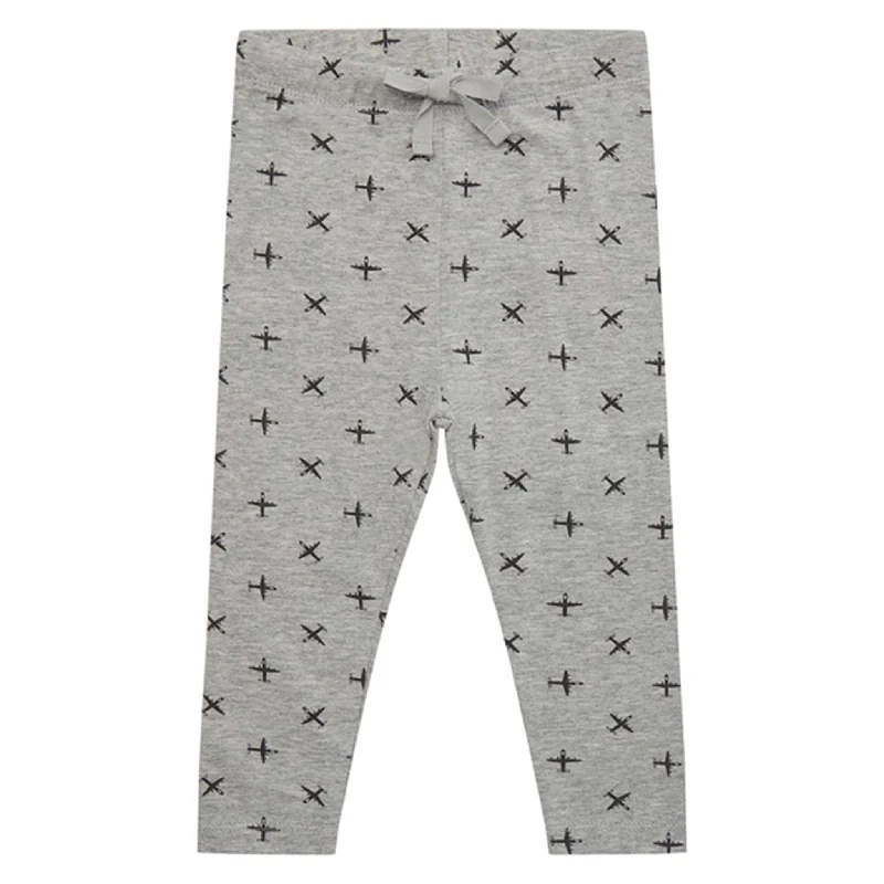 Tapered Leg Women's Wool Blend Trousers for WinterSofie Schnoor Grey Melange Tais Pants