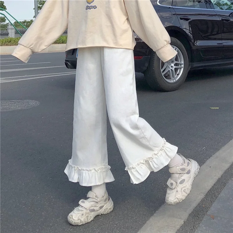 Women's Metallic Tight Trousers in Gold for a Glamorous Party EnsembleRuffled Bell Bottom Pants Women's Metallic Tight Trousers in Gold for a Glamorous Party EnsembleRuffled Bell Bottom Pants