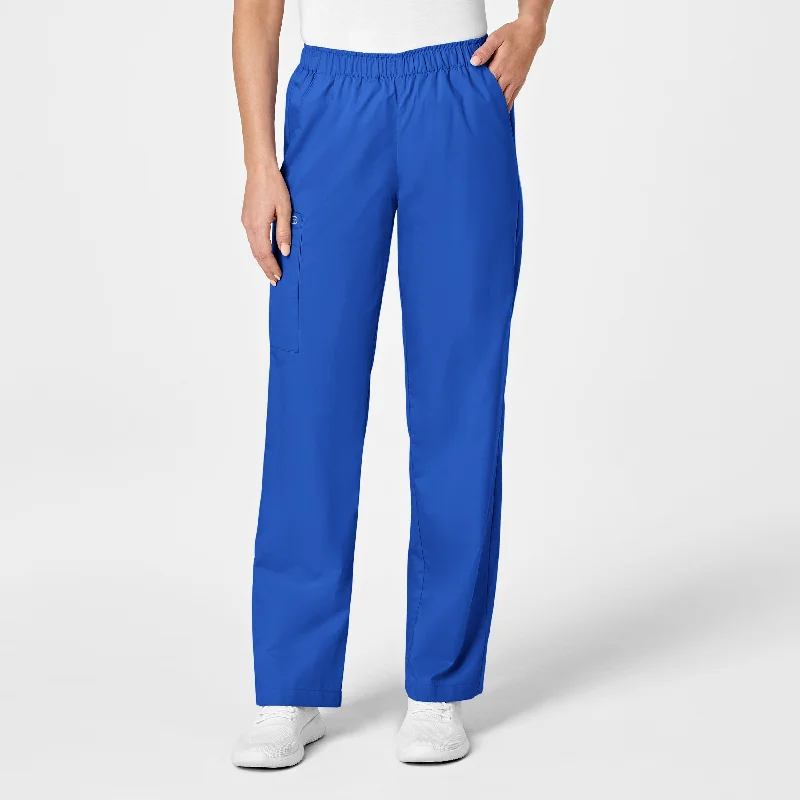 Bell - Bottom Style Women's Denim Pants with Embroidered DetailsWonderWORK Women's Pull-On Cargo Scrub Pant - Royal Bell - Bottom Style Women's Denim Pants with Embroidered DetailsWonderWORK Women's Pull-On Cargo Scrub Pant - Royal