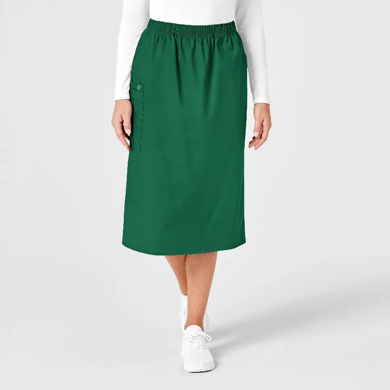 Bootcut Style Women's Stretch Denim Jeans in Dark WashWonderWORK Women's Pull On Cargo Scrub Skirt - Hunter Bootcut Style Women's Stretch Denim Jeans in Dark WashWonderWORK Women's Pull On Cargo Scrub Skirt - Hunter