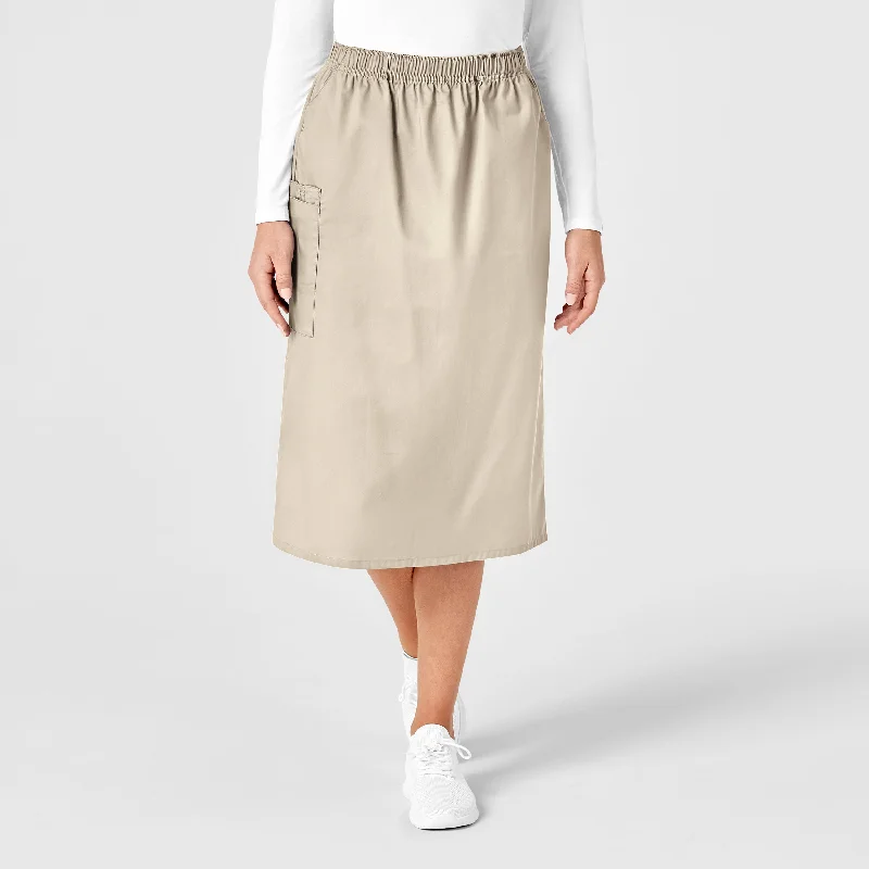 Straight - Leg Women's Vegan Leather Pants for a Chic LookWonderWORK Women's Pull On Cargo Scrub Skirt - Khaki Straight - Leg Women's Vegan Leather Pants for a Chic LookWonderWORK Women's Pull On Cargo Scrub Skirt - Khaki