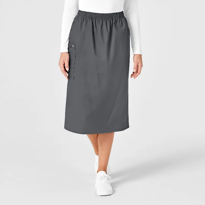 Bootcut Style Women's Stretch Denim Jeans in Dark WashWonderWORK Women's Pull On Cargo Scrub Skirt - Pewter Bootcut Style Women's Stretch Denim Jeans in Dark WashWonderWORK Women's Pull On Cargo Scrub Skirt - Pewter