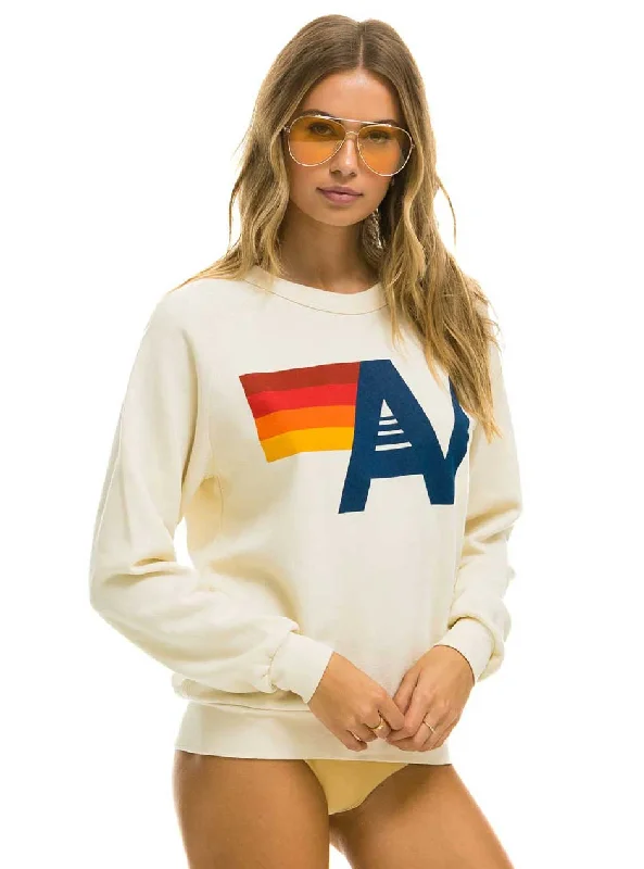 Women's spandex - blend briefs for stretchAviator Nation Women's Logo Crew Neck Sweatshirt - Vintage White Women's spandex - blend briefs for stretchAviator Nation Women's Logo Crew Neck Sweatshirt - Vintage White