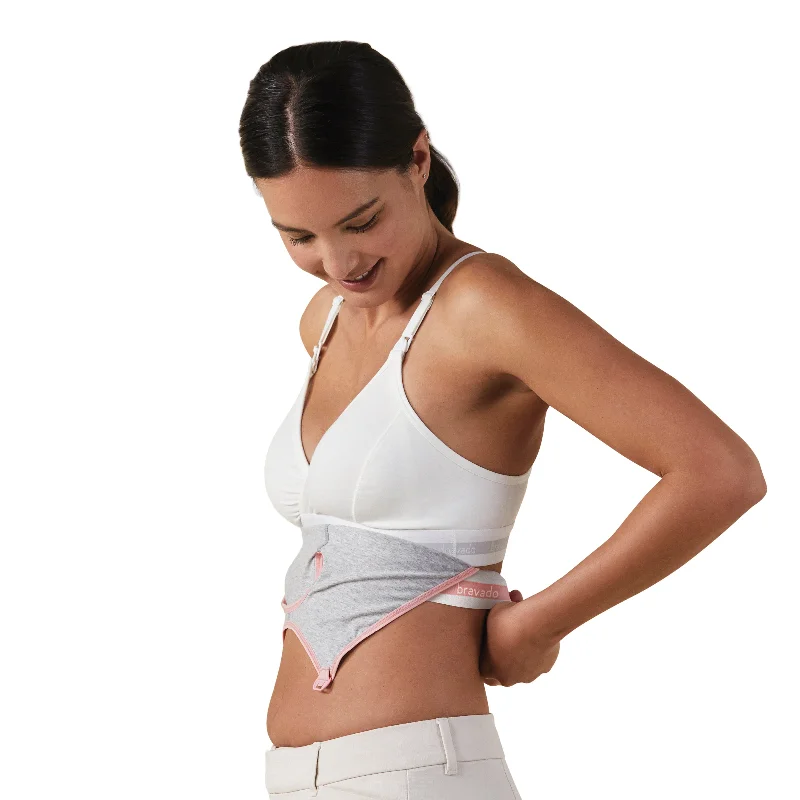 full cup bras for complete coverageClip & Pump Hands-Free Nursing Bra