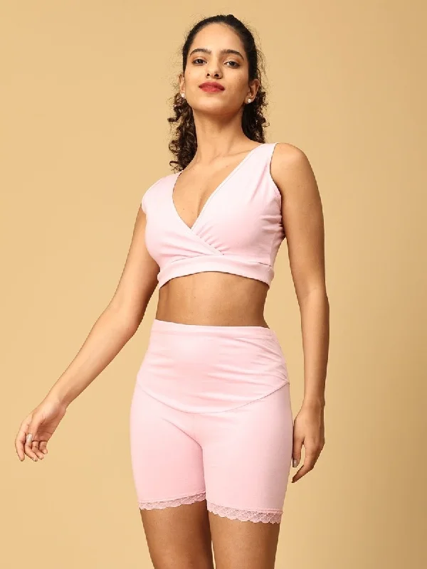 full cup nursing bras for better milk flowCombo of Rose Pink Maternity Boyshort and Maternity Nursing Sleep Bra full cup nursing bras for better milk flowCombo of Rose Pink Maternity Boyshort and Maternity Nursing Sleep Bra