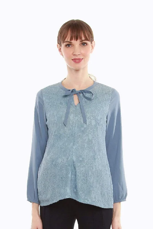 balconette bras for a sexy necklineCyra Nursing Top Pigeon Blue