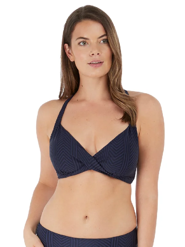 Women's seamless high - waisted briefs for tummy controlFantasie Long Island Plunge Bikini Top