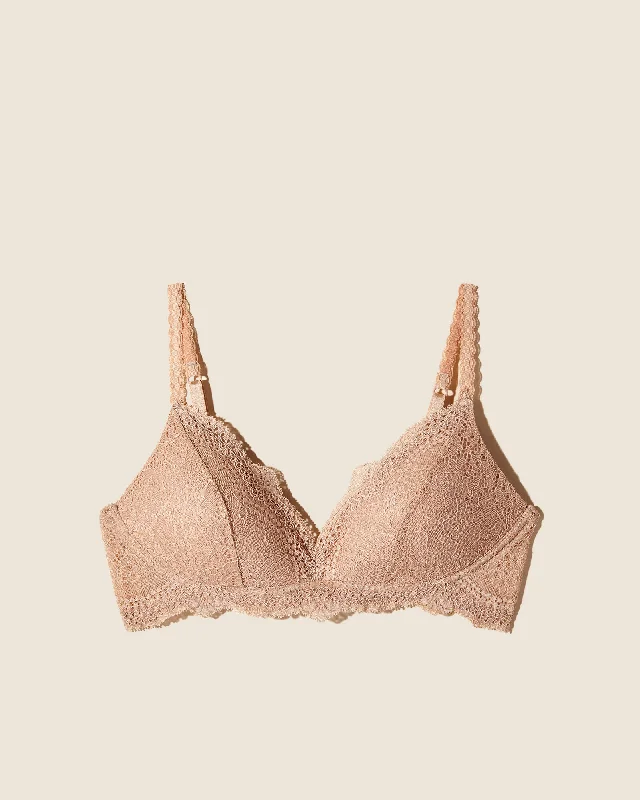 lace balconette bras for a luxurious feelGepolsterte Bralette