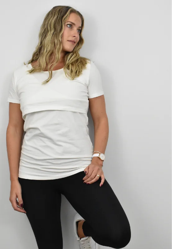 Jenny Short Sleeve Nursing Tee