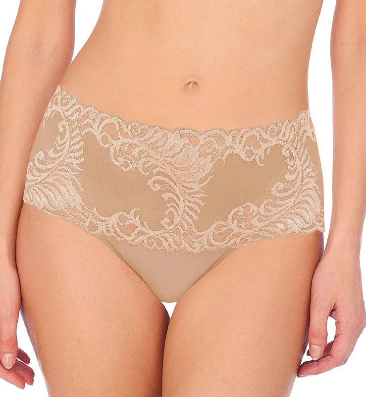 Natori Bliss Girl Brief Panty (756023) - Cafe