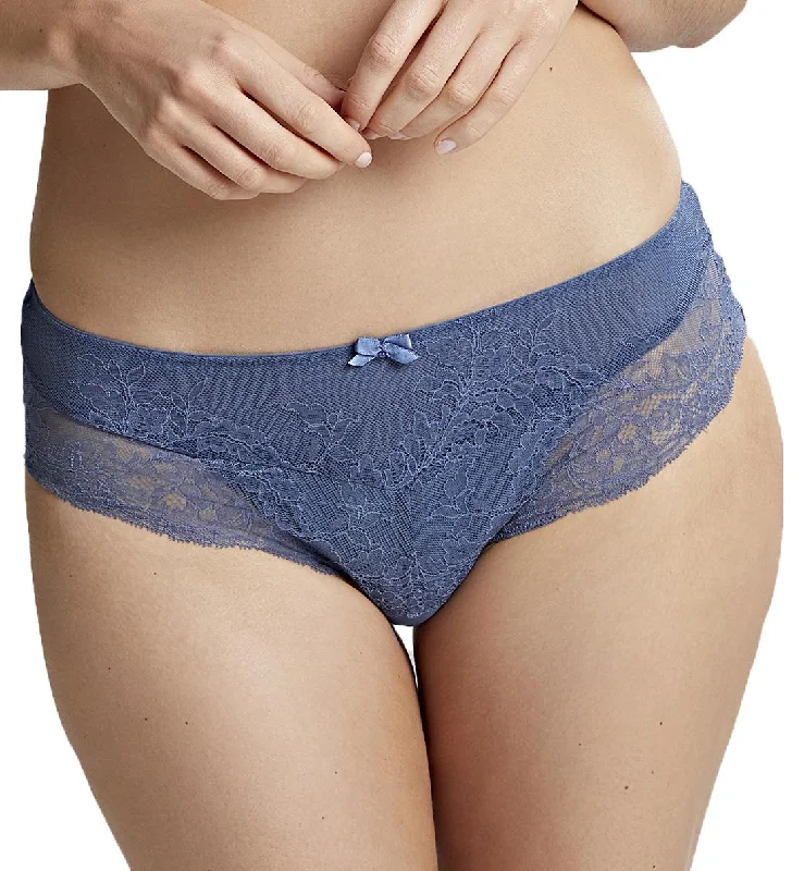 Women's party - wear briefs for a night outPanache Ana Matching Brief (9395) - Vintage Blue Women's party - wear briefs for a night outPanache Ana Matching Brief (9395) - Vintage Blue