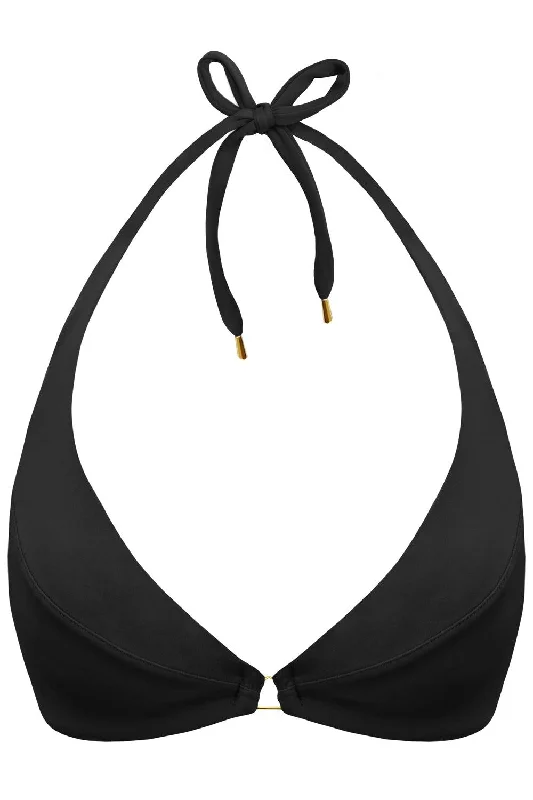 Women's moisture - wicking briefs for workoutsRadiya Black bikini top